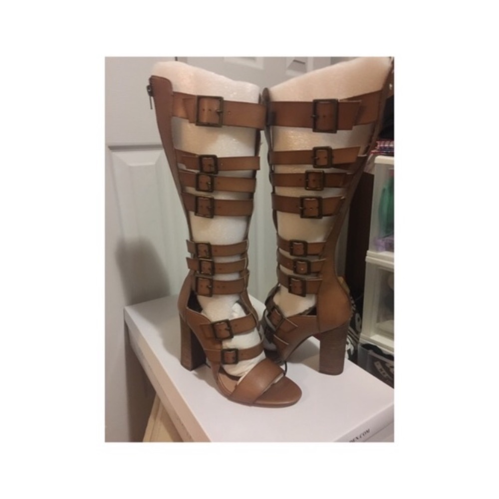 Steve Madden Brown Gladiator Sandals